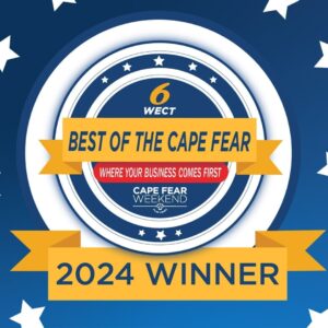 WECT 2024 Best of Cape Fear Hurricane Shutters Award.