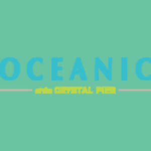 Oceanic Crystal Pier coastal logo for Topsail businesses.