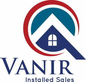 VANIR logo for installed hurricane shutters in Wilmington.