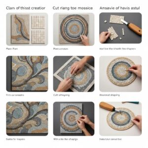 Accordion shutter parts: frames, panels, tracks, and hardware showing construction and fit