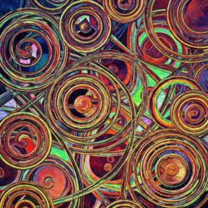 Variety of metal security bars installed on homes illustrating different styles