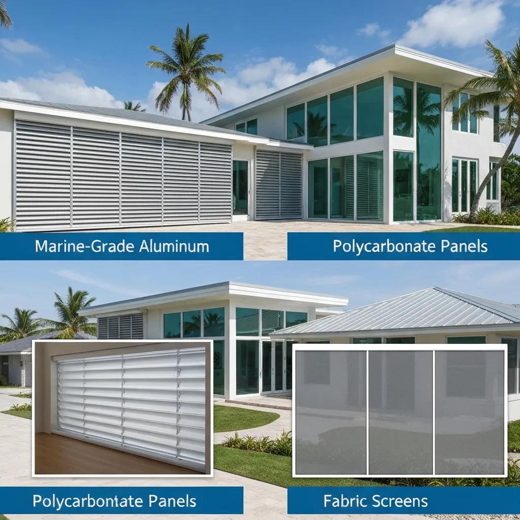 Hurricane Shutter Materials Comparison for Homeowners