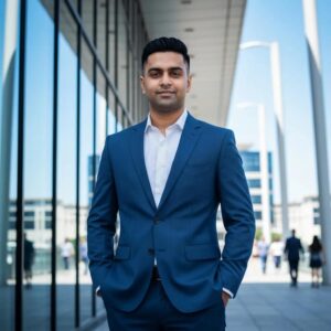 Modern home with accordion shutters highlighting storm protection features