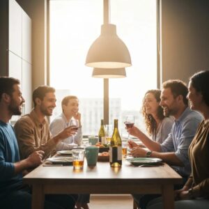 Homeowner using a digital cost calculator to estimate roll down shutter costs