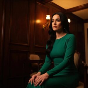 Installer measuring and fitting roll‑down hurricane shutters on a coastal home